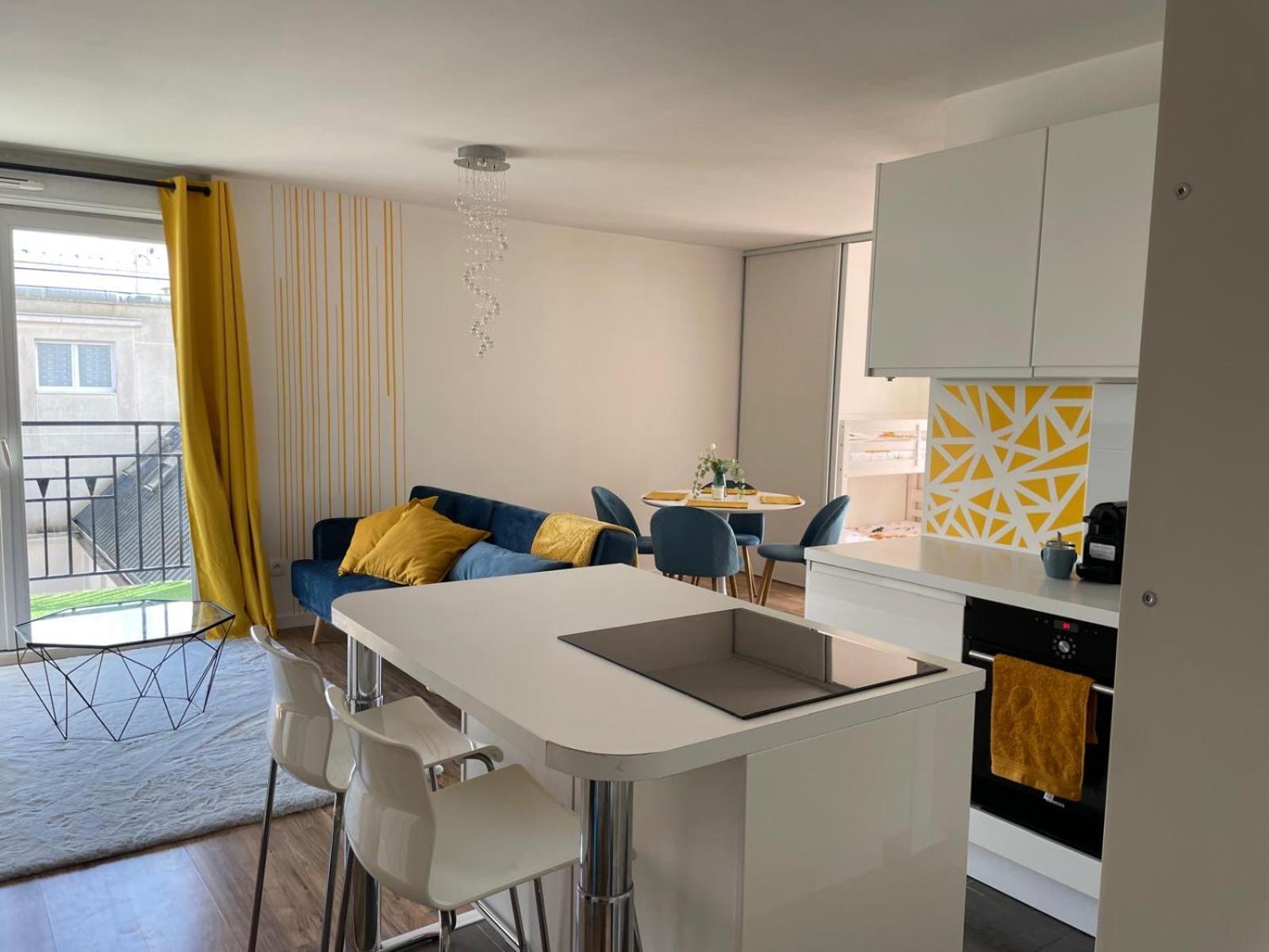Appartement 3P Gare Terrasse Et Parking Prive Franconville  Εξωτερικό φωτογραφία
